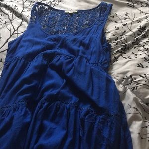 Blue summer dress